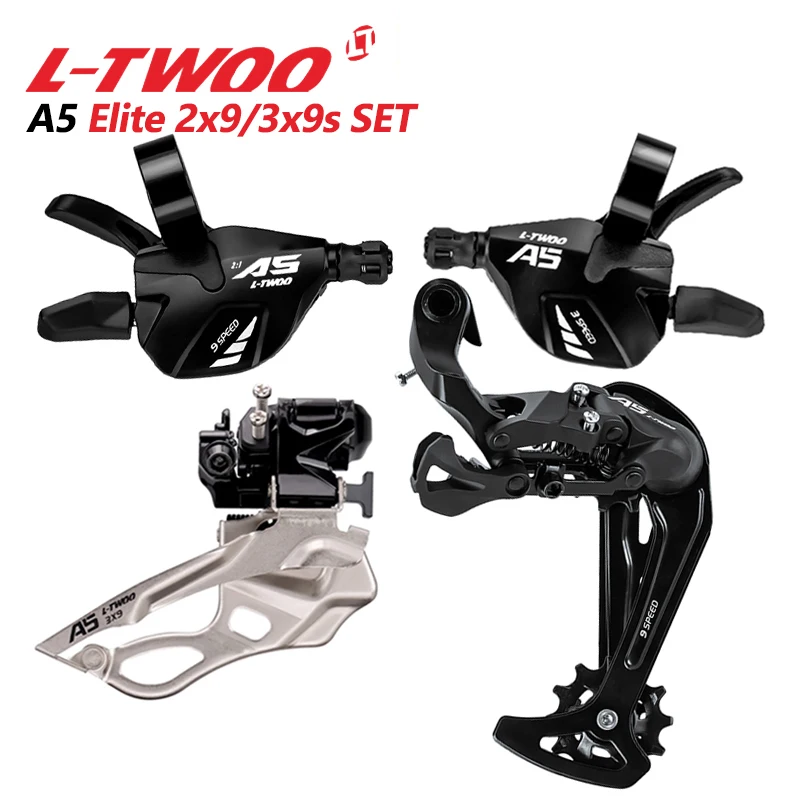 

LTWOO A5 2x9 Speed 3x9 Speed MTB Bike Groupset 50T SGS Rear Derailleur 18V 27V Mountain Bicycle Parts Compatible Shimano