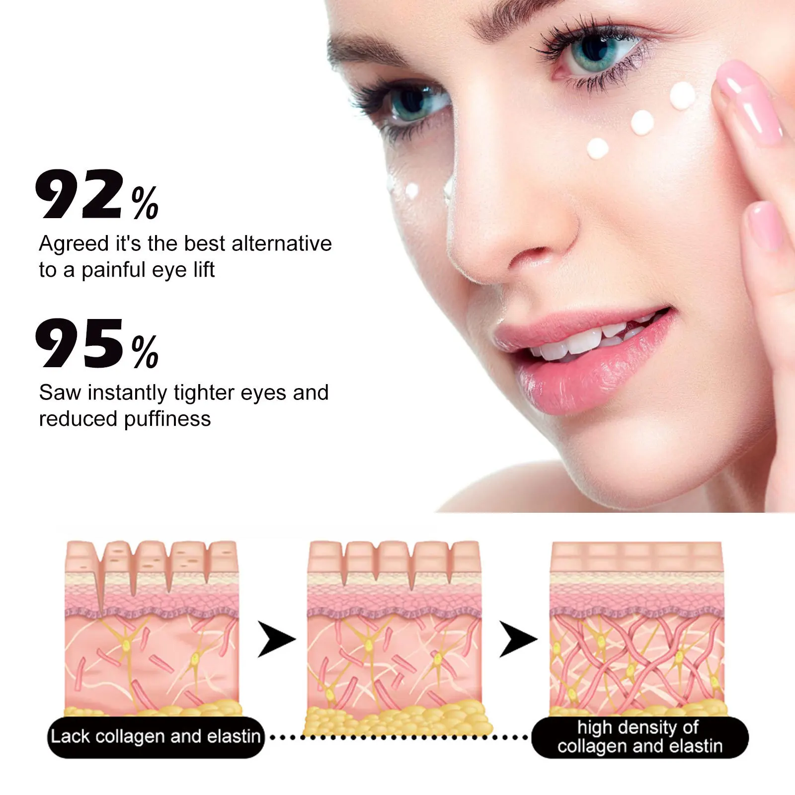 4 шт. крем для кожи вокруг глаз от Тёмных кругов и тёмных