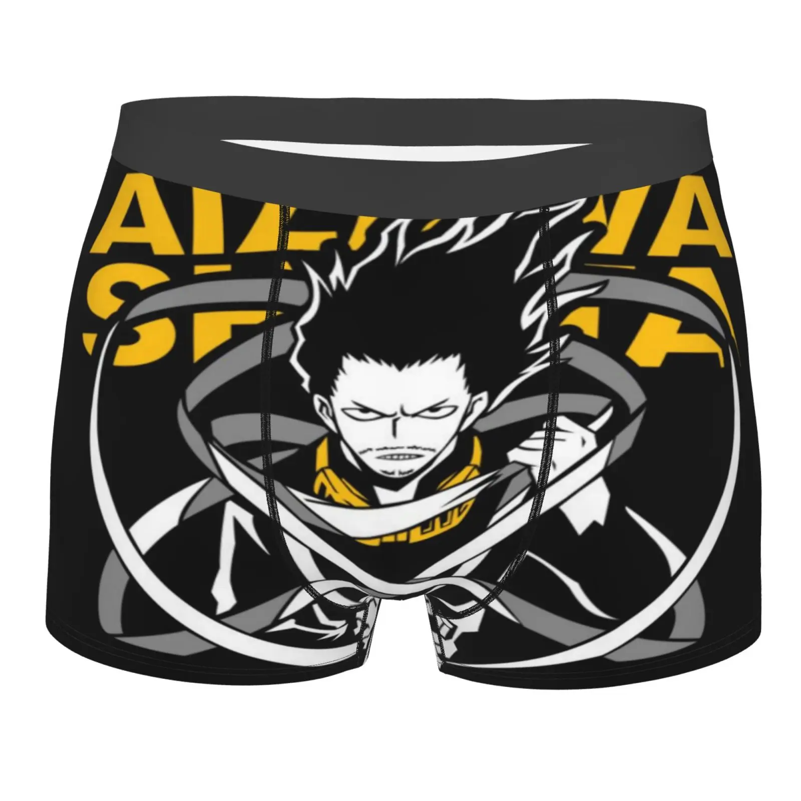 

Shouta Aizawa Mha 3509 Boxer Briefs For Men Pack Set Men Girls Womens Boy Shorts Underwear Cool Mens Polyesters Mens Lot Black