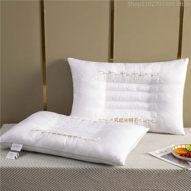 

Подушка для поддержки шеи, подушка для здоровья кассии, Лаванда/Жасмин/гречневая/Шейная Подушка, одиночная подушка для взрослых для улучшения сна