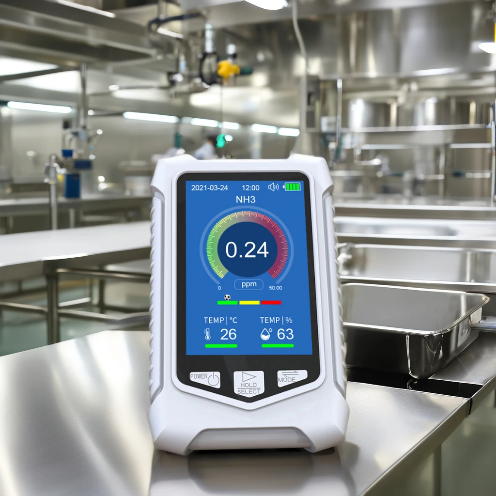Портативный детектор аммиака 5 в 1 профессиональный тестер концентрации NH3 с