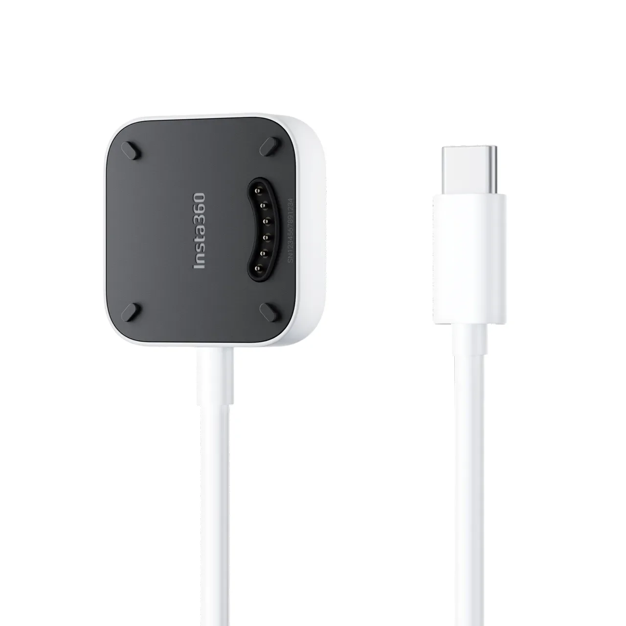 Магнитная зарядная база Pogo Pin, док-станция для камеры Insta360 GO Ultra, кабель USB-C длиной 1 м, комплект для быстрой зарядки 5V3A (art.: 3920da1df2c31) - 3920da1df2c31