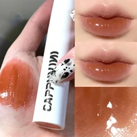 water gloss mirror bright white lipstick hydrating moistur waterproof lasting liquid lipstick jelly lip glaze shimmer lip gloss
