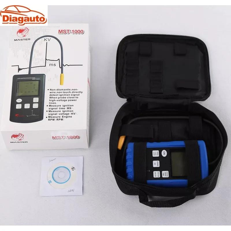 

LCD display Ignition Spark Tester Ignition Coil Tester MST-1000 Automobile ignition Coil Test Tool with Spark KVOL