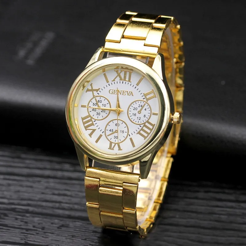

Fashion Business Men's And Women's Three Eye Six Needle Quartz Watch As A High-end Gift For Friends Montre Femme 2019