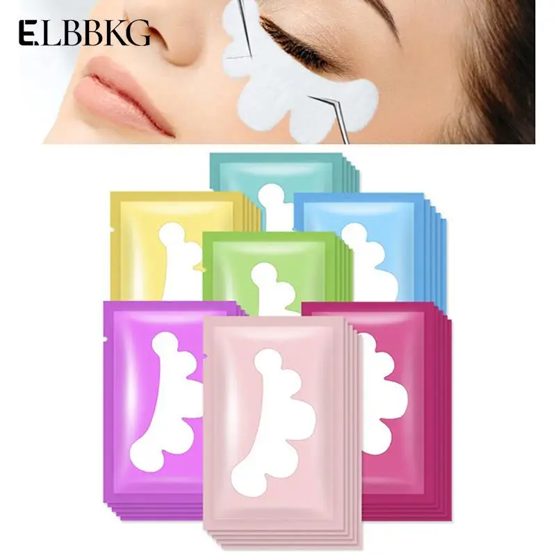 

50 пар увлажняющих наклеек для глаз, косметика, наклейка для глаз, наклейка для макияжа, бумажные аксессуары для наращивания ресниц в форме облака