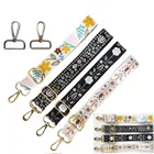 Радужный регулируемый ремешок для сумки, нейлоновый широкий ремень через плечо, аксессуары для сумок