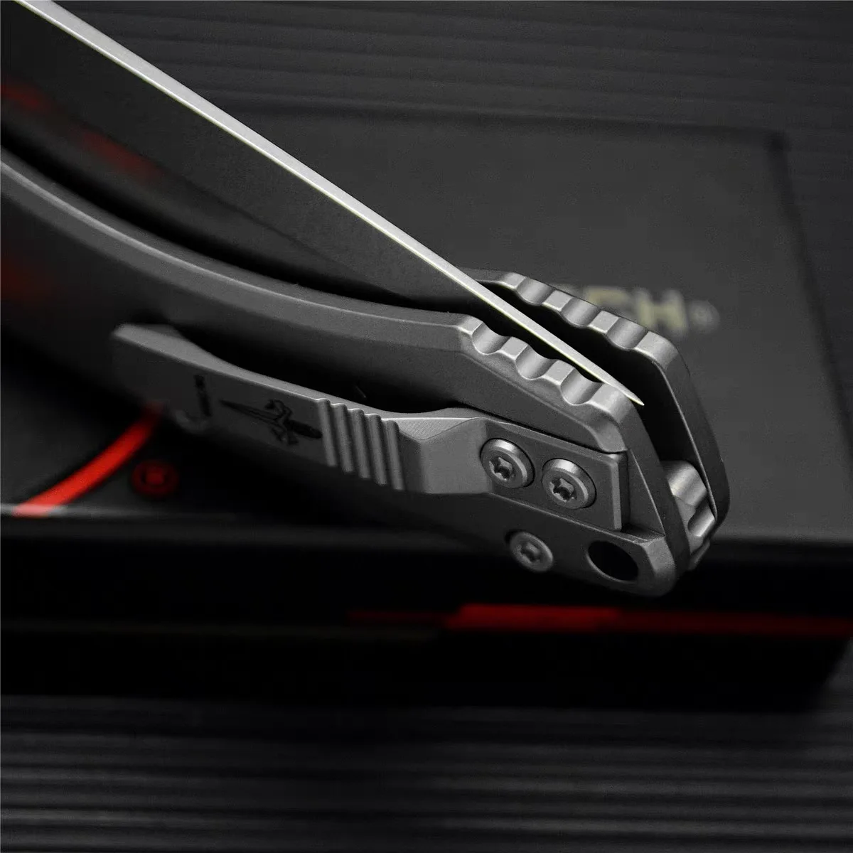 MICROTECH-амфибия ручка из титанового сплава складной нож M390 стальной карманный