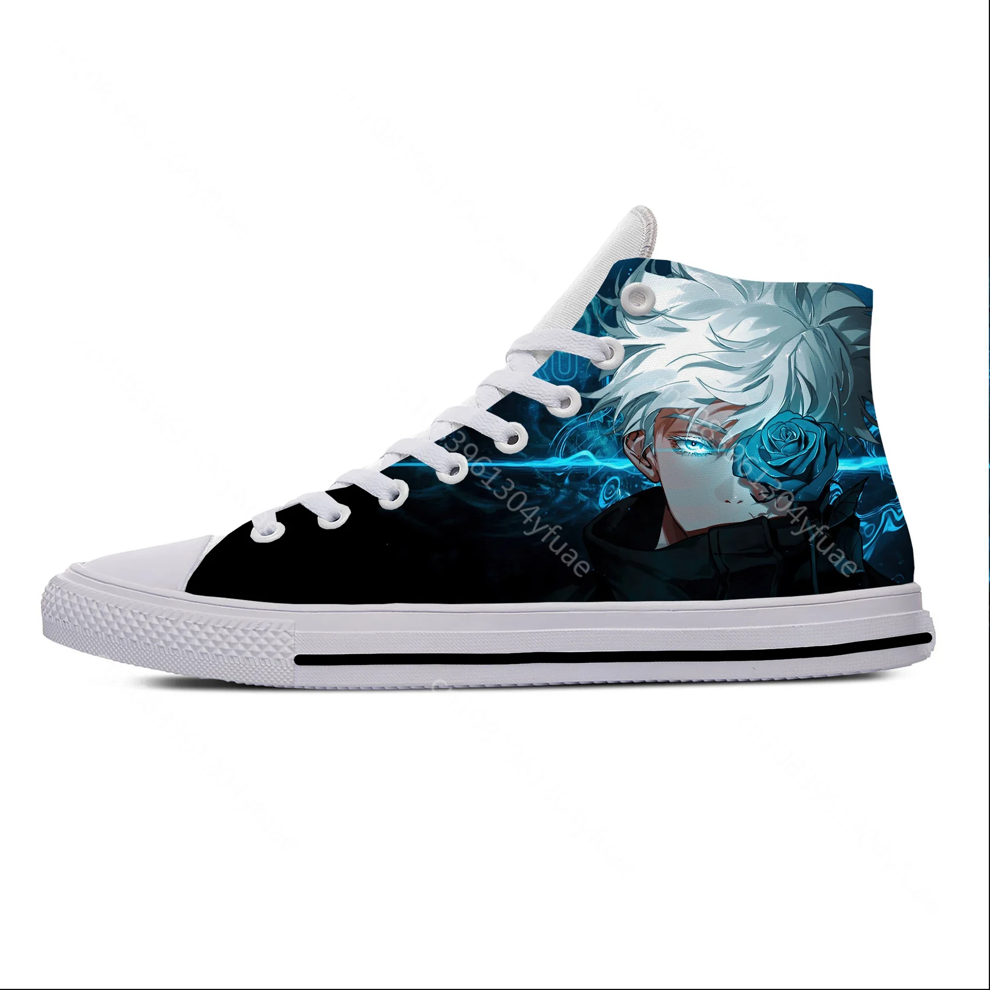 Кроссовки с высоким верхом для мужчин и женщин летняя популярная Аниме обувь