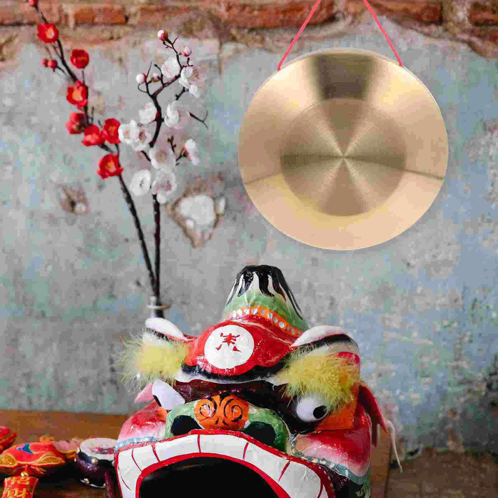 Музыкальный инструмент Гонг Детские инструменты Фэн-шуй Настольная тарелка из