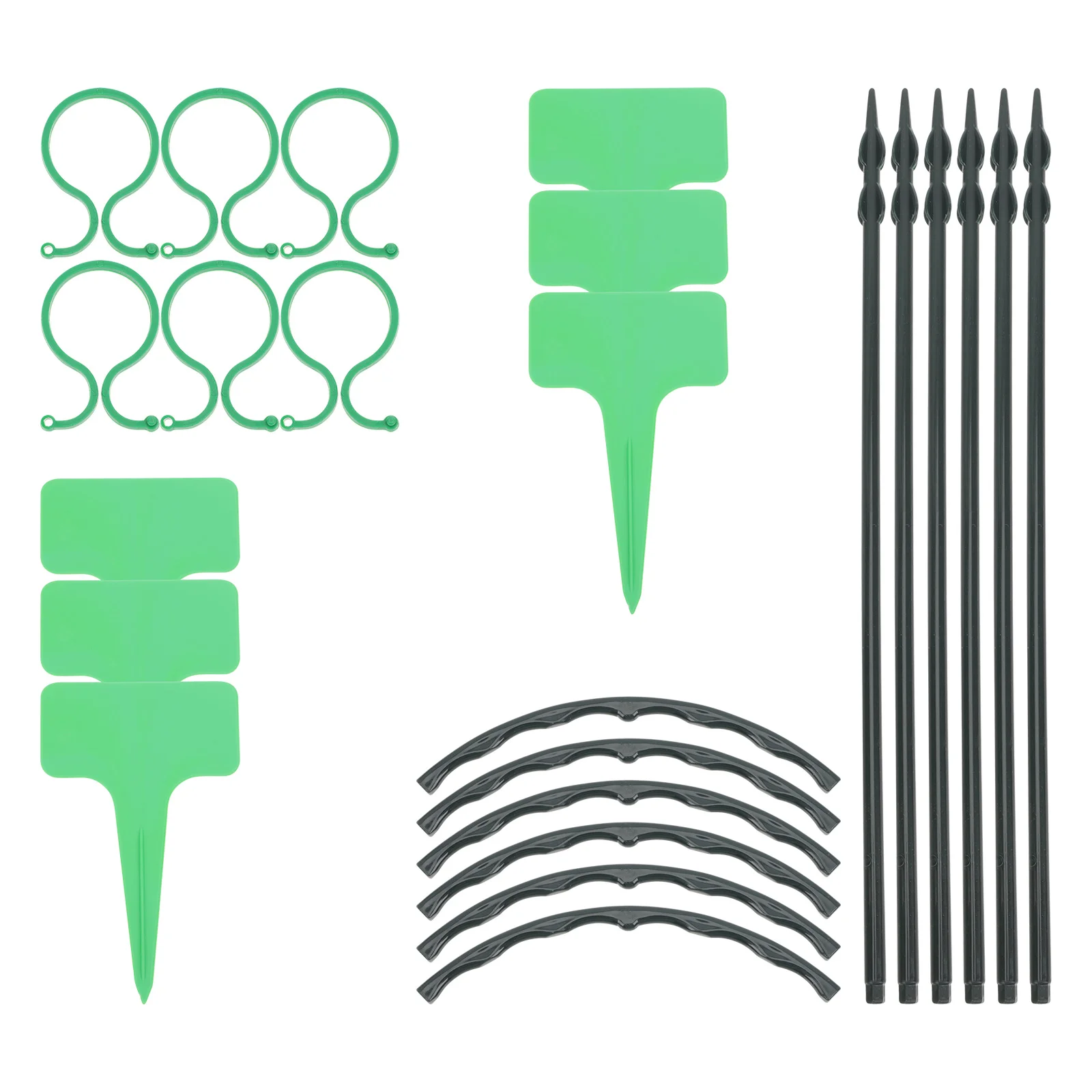 

6 Sets Plant Support Bracket Plant Climbing Frame Vines Climbing Plastic Support Rack