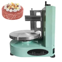 commercial automatic cake frosting icing coating machine rotary turntables to decorate cakes