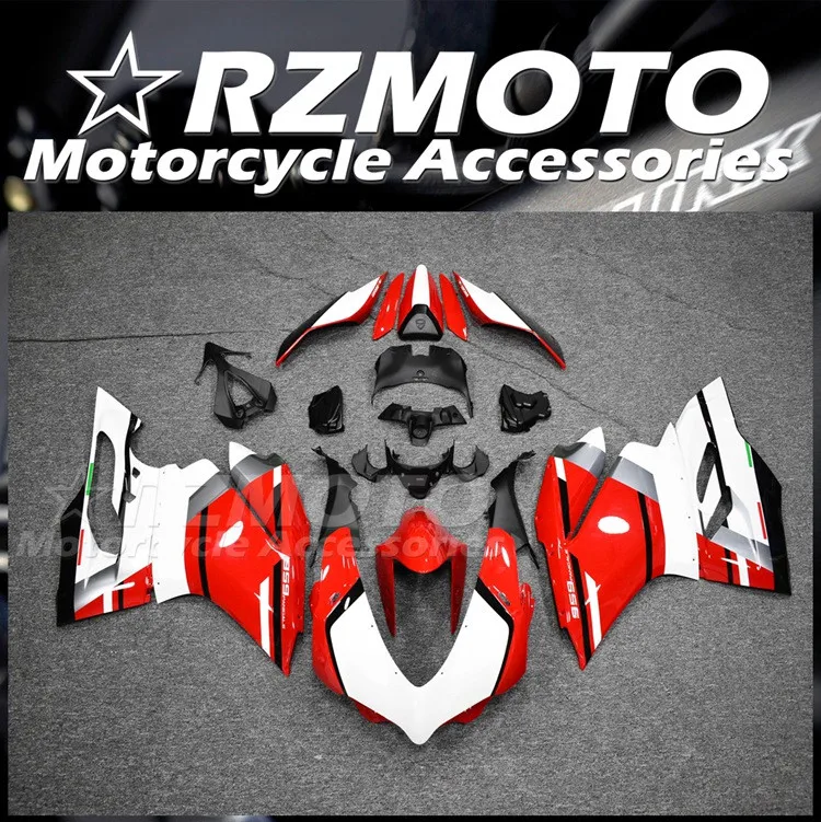 

4Gifts Injection Mold New ABS Motorcycle Fairings Kit Fit for Ducati 959 1299 Panigale s 2015 2016 15 16 Bodywork Set Cool Red