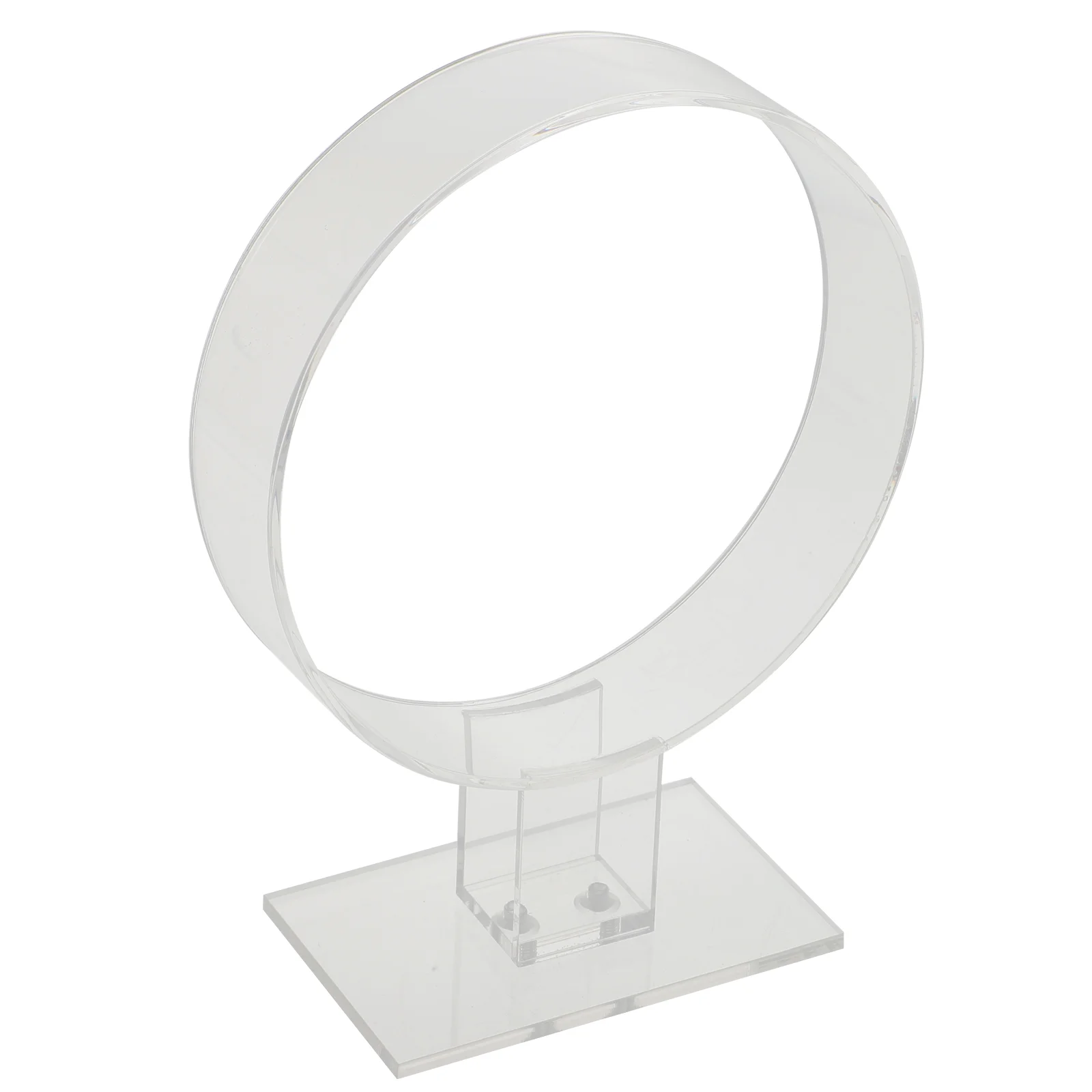 

Headband Holder Display Organizer Stand Acrylic Hairband Rack Hair Hoop Clear Headpiece Single Storage Headwear Headdress