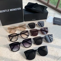 gentle monster sunglasses for men women 2021 vintage luxury brand designer trending rosy uv400 acetate black gm sun glasses