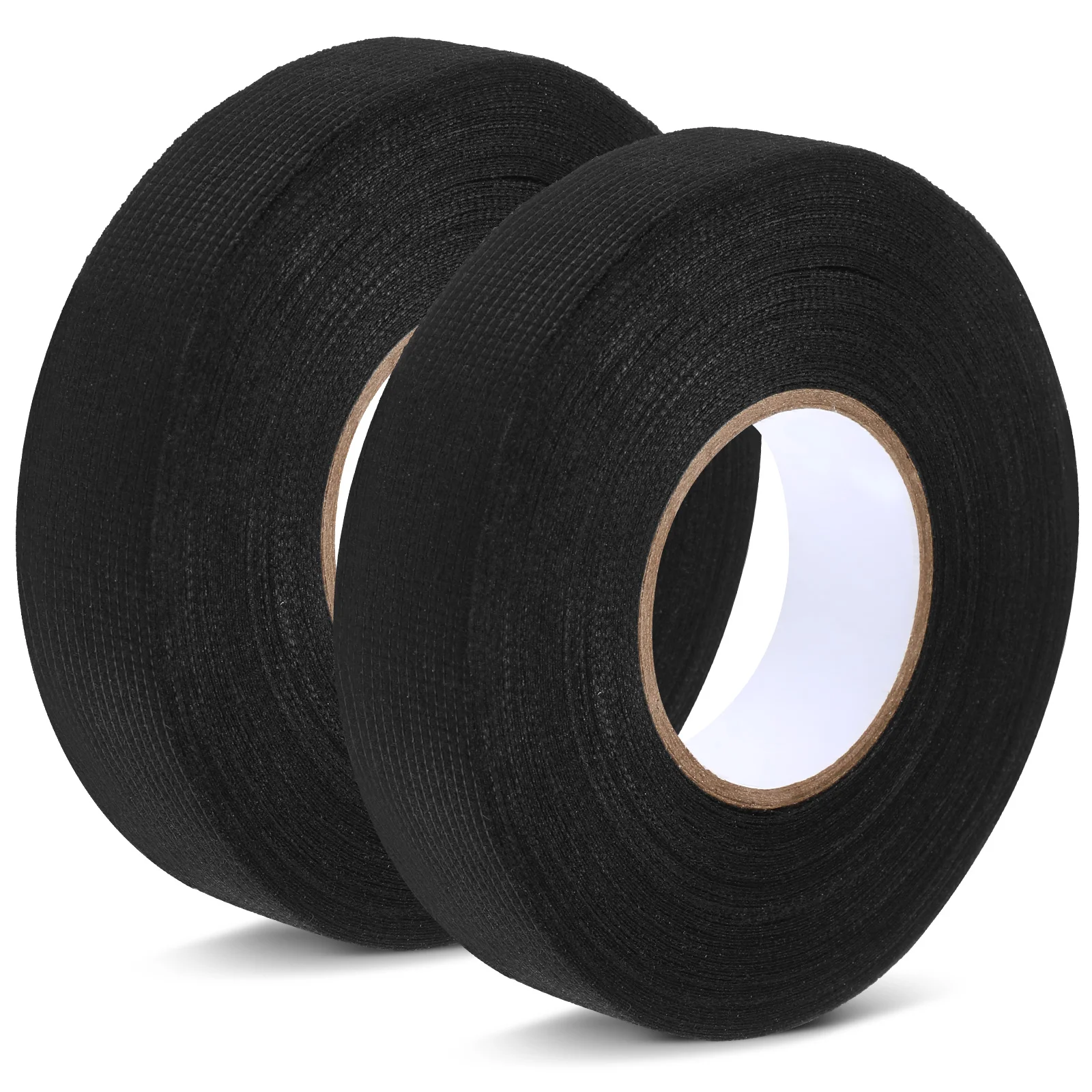 

5 Rolls Harness Tape Wire Cable Loom Noise Reduction Wiring High Heat Polyester Cloth