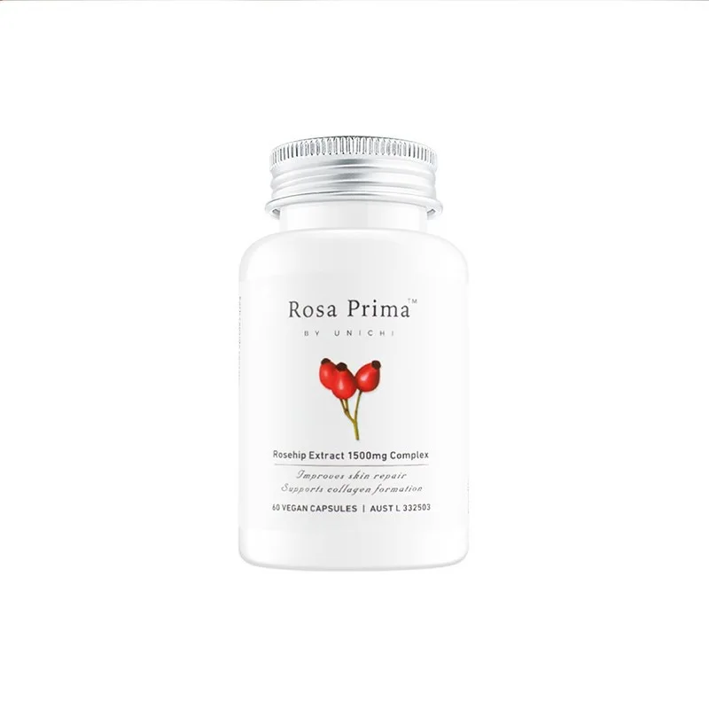 

Australia Unichi Rose Fruit Whitening Essential Capsules Reduce Melanin Fade Essence Skin Whitening Pill 60