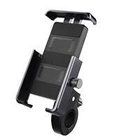 360 rotation outdoor vlog recording motorcycle vehicle aluminum alloy bicycle handlebar phone holder stand for 4 5 6 9 inch