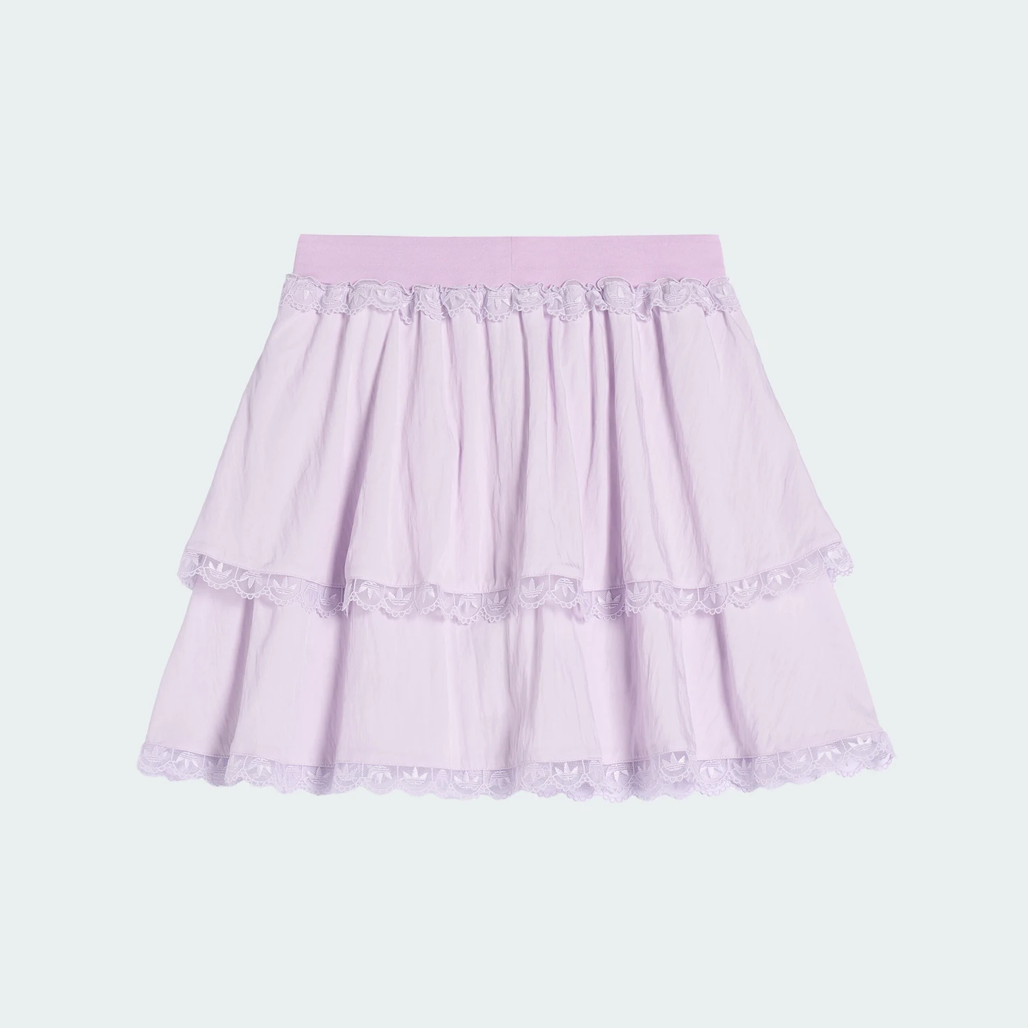Фото Оригинальная детская балетная юбка Adidas Clover с милым кружевом и коротким подолом LF9108 №3