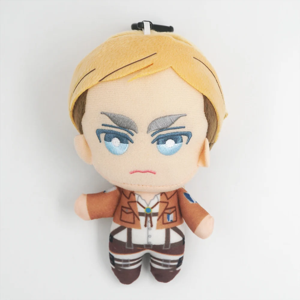 

Attack On Titan Anime Shingeki No Kyojin Erwin Smith Plush Keychain