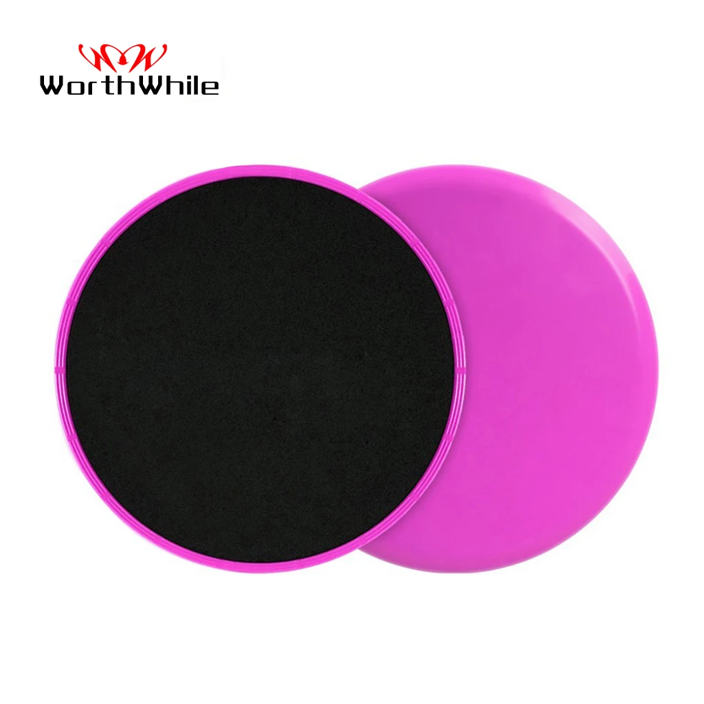 

WorthWhile 1 Set Gym Fitness Core Sliders Gear On Carpet Hardwood Floors Home Abdominal Exercise Equipment Workout Accessories