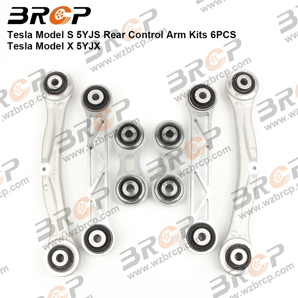 

BRCP задняя подвеска рычаг управления стабилизатор звено рулевой тяги наборы для Tesla Model S X 5YJS 5YJX 600684000B 102742600C 600677400B
