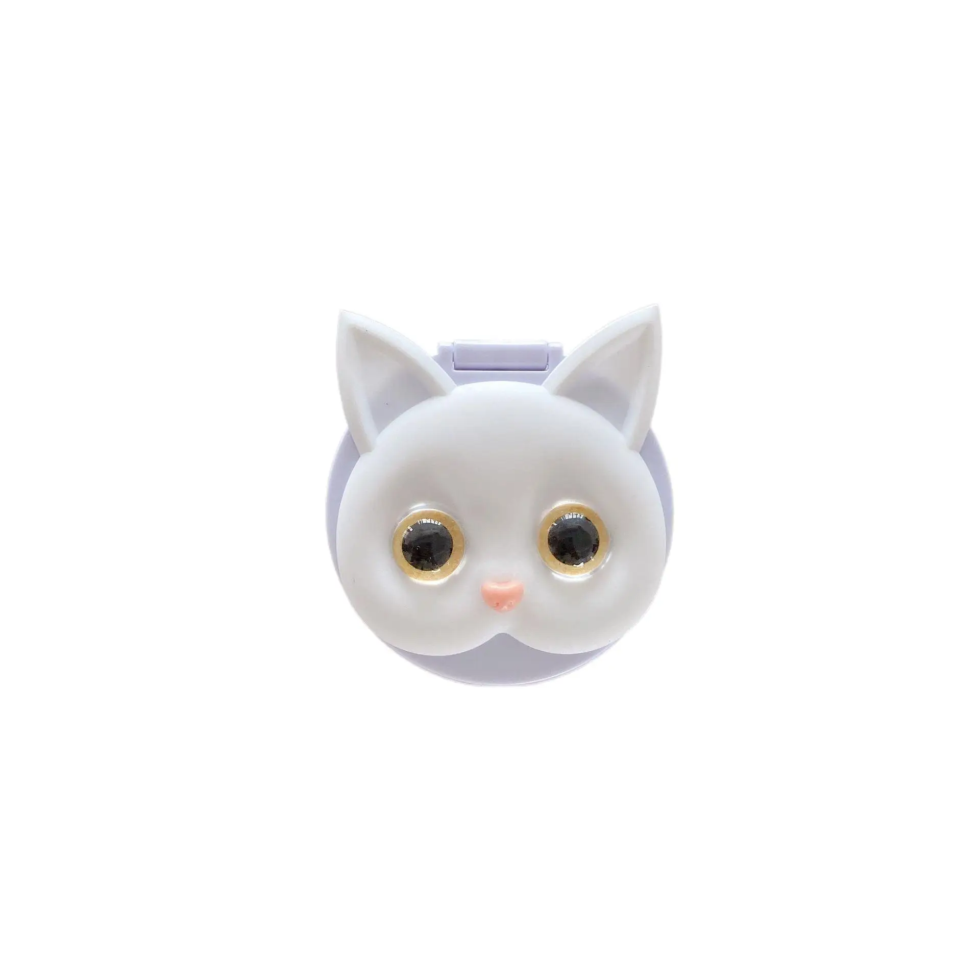 Милый 3D мультяшный Кот зеркальный телефонный кронштейн подставка для iPhone Samsung