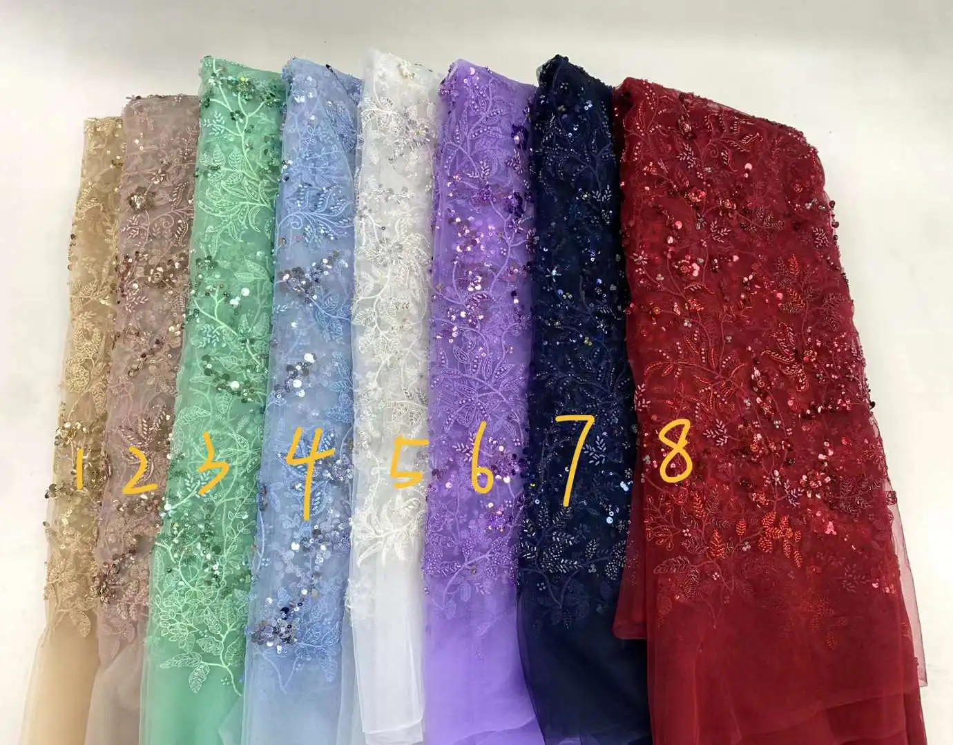 Нигерийская кружевная ткань свадебное платье банкетная юбка для выпускного