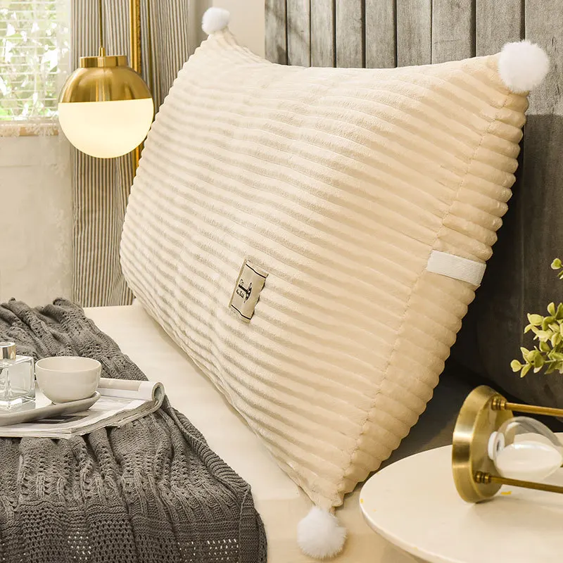 

Pillow Bedside Cushion Tatami Soft Bag Student Dormitory Bedroom Children's Waist Support Floor Cushion Throw Pillows 틈새쿠션