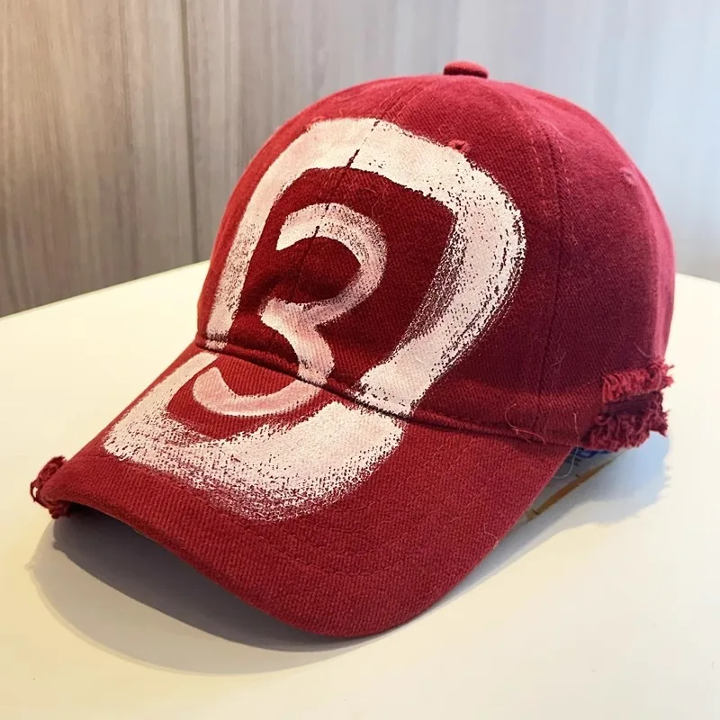 Бейсболка для мужчин и женщин Всесезонная Регулируемая Снэпбэк Кепка с принтом