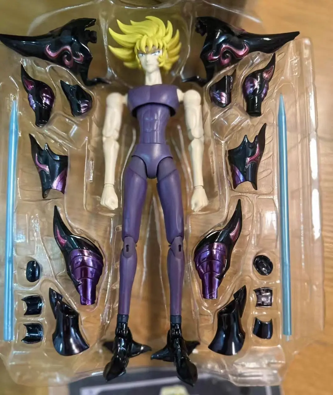 Фото Коллекционная фигурка Bandai Saint Seiya Cloth Myth EX Edition: Адский Призрак, Базилиск, Двуногий Дракон, Радамантис – подарок для коллекционеров №3