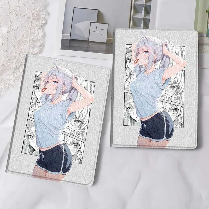 Фото Чехол Alya Kujou в стиле мультфильма для планшетов Lenovo Xiaoxin Pad Pro, Tab M10, K10 Plus 3rd, Y700 Gen 11, 11.2, 11.5, 12.7, 8.8 дюймов №2