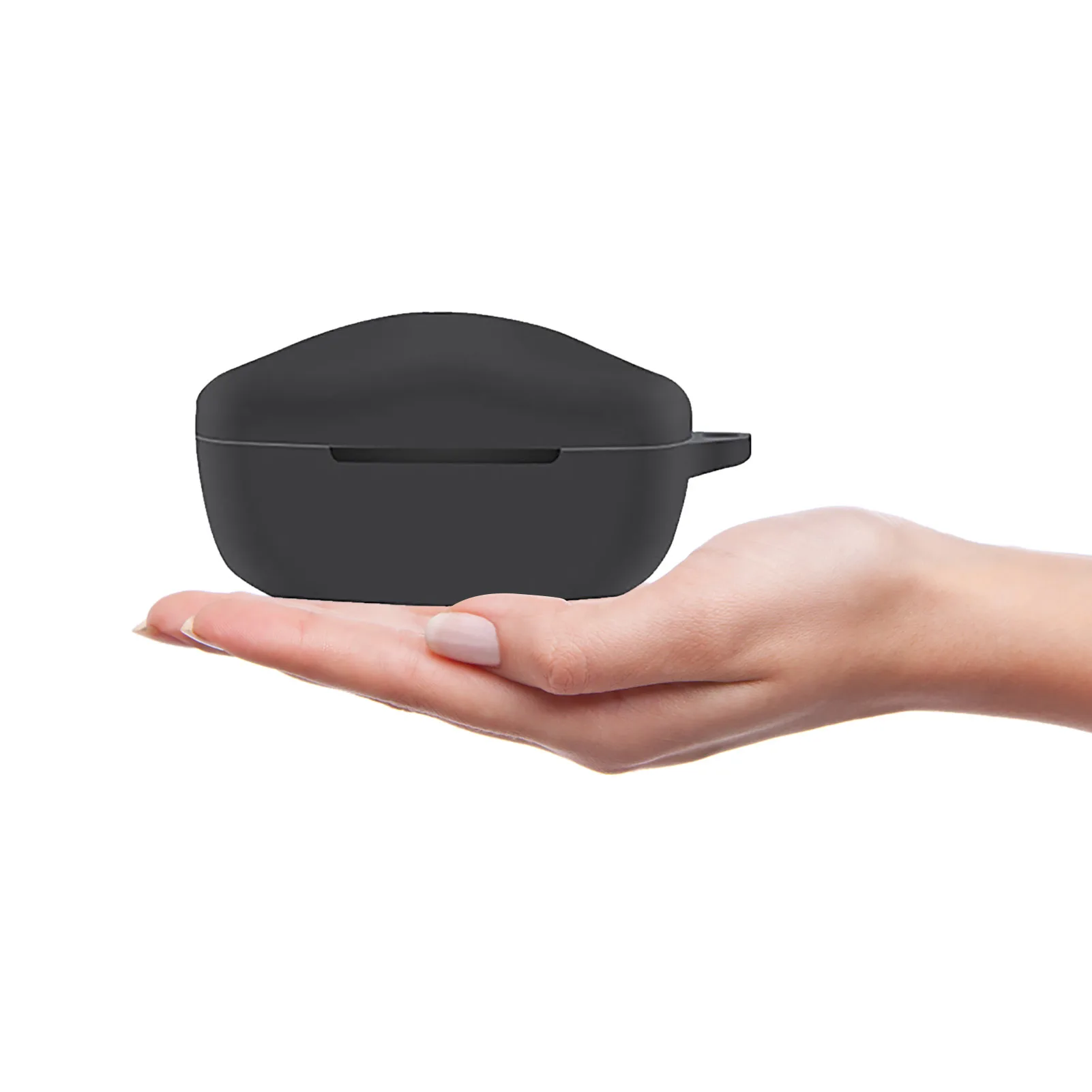 

2022 Мягкий силиконовый чехол для QCY G1 Защитные чехлы для наушников с пряжкой Противоскользящий пылезащитный чехол для наушников