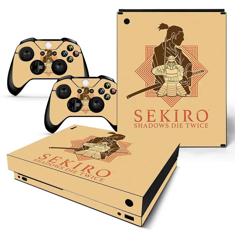 Наклейка на корпус из ПВХ для консоли Xbox One X и контроллеров Sekiro