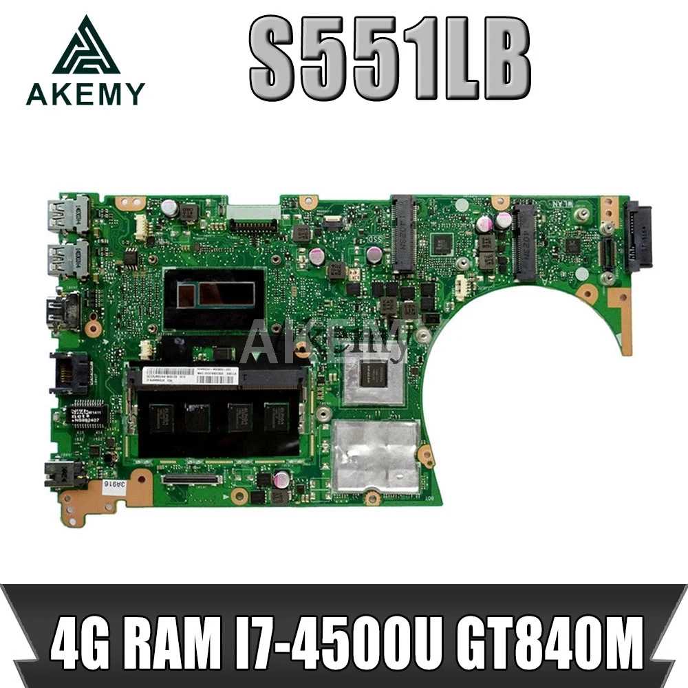 

Материнская плата Akemy для ноутбука Asus S551LB, S551LN, S551LD, S551L