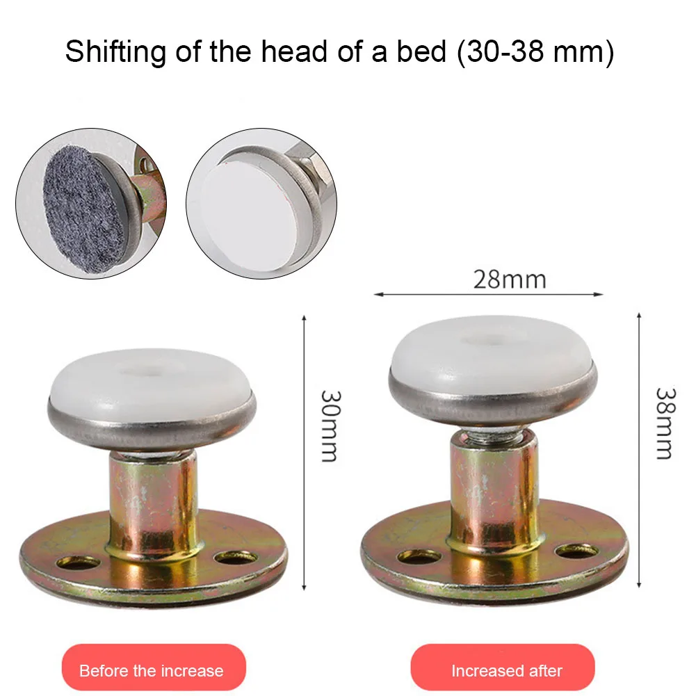 

Headboard Stoppers Bed Frame 30-120mm Adjustable Anti-Shake Tool Furniture Fixed Bracket Home Fixed Tool Durable