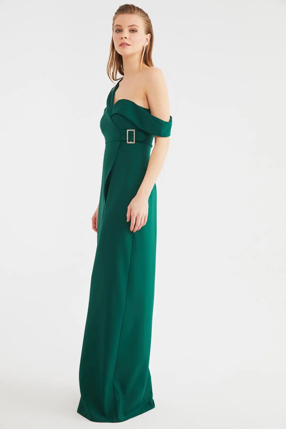 

Trendyol Jacket Collar Evening Dress & Prom Gown TPRSS21AE0203
