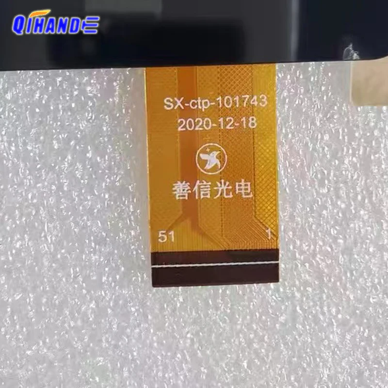 Новый 10,1-дюймовый 51-контактный сенсорный экран SX-CTP-101743 Панель стекла SX-CTP-101743 для детского планшета.