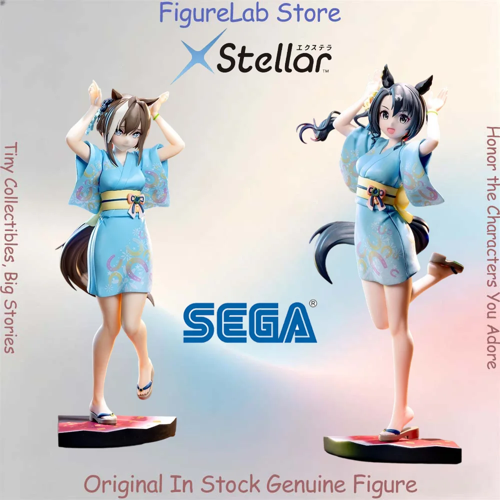 Фото Официальная оригинальная фигурка Sega Xstellar Cheval Grand Satono Crown Tracen Ondo из аниме Uma Musume Pretty Derby, модель игрушки, в наличии. №1