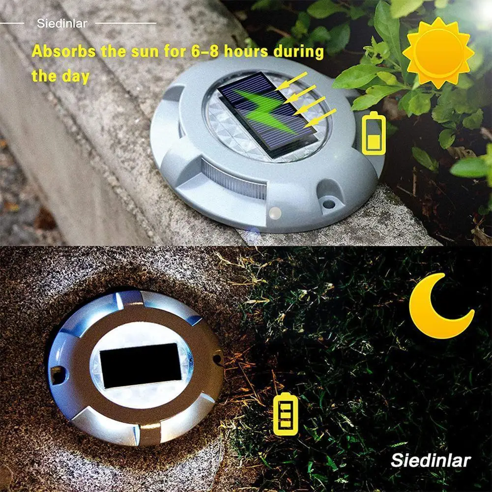 

Светодиодный садовый светильник на солнечной батарее O2p9