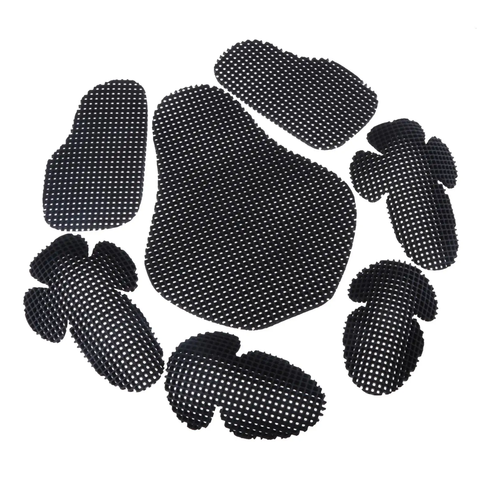 

7Pcs Motorcycle Elbow Shoulder Protection Pads Body Protectors Armour