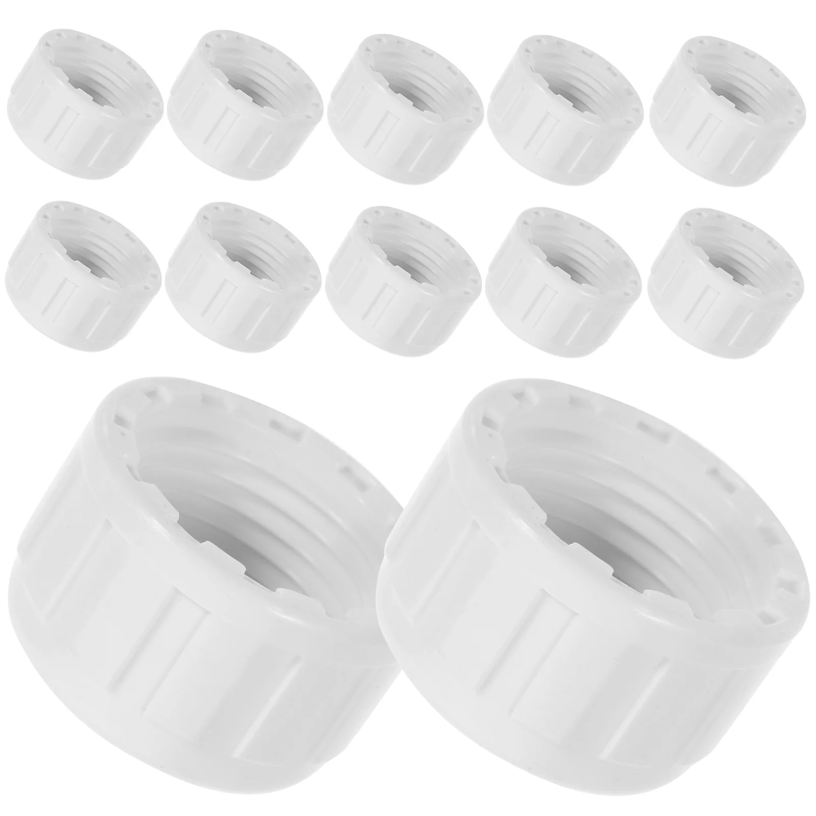 

25pcs Pvc Fitting Saver 1/2 Inch Round Tubing Connector Sprinkler Pipe End Plug