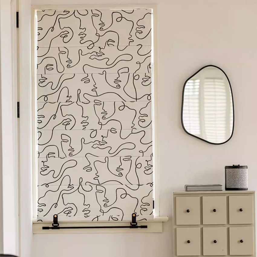 Современные римские шторы по индивидуальному заказу фурнитура для установки