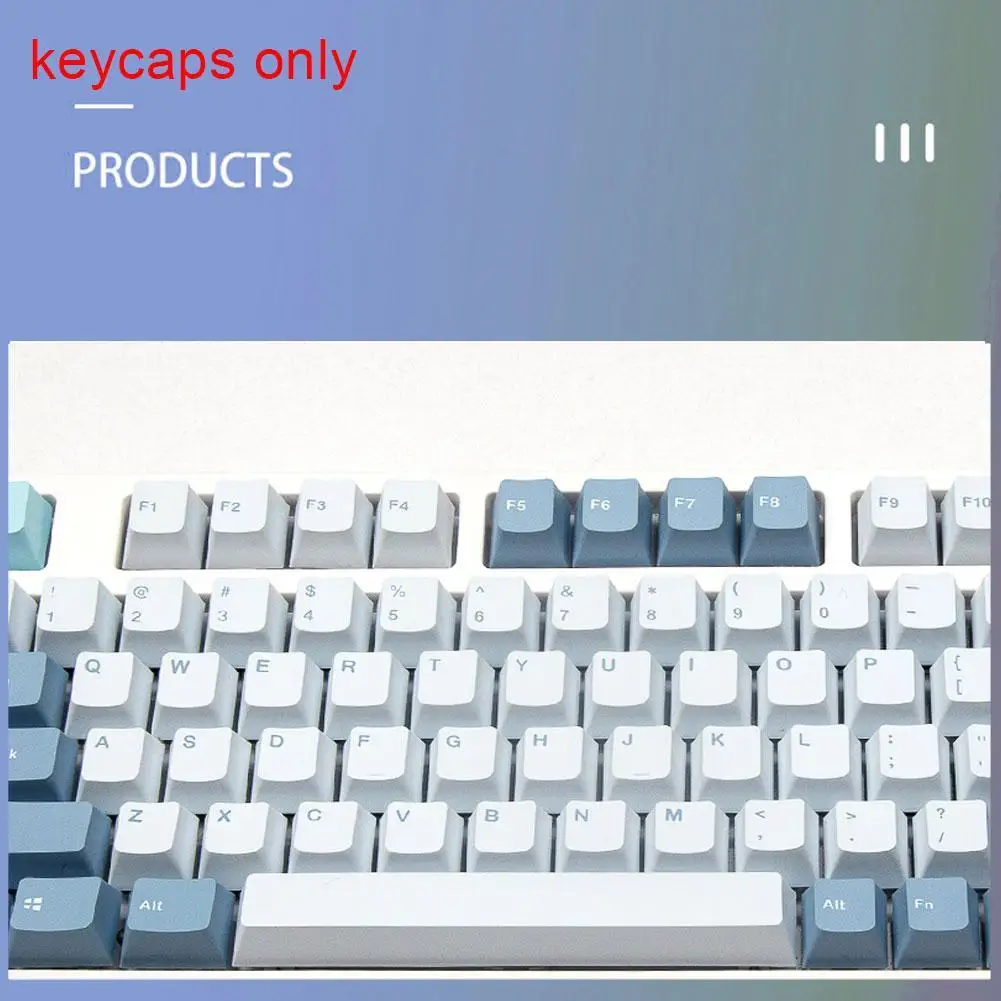 Механическая игровая клавиатура GMK для CHERRY Filco Ducky iKBC колпачки клавиш 135 от