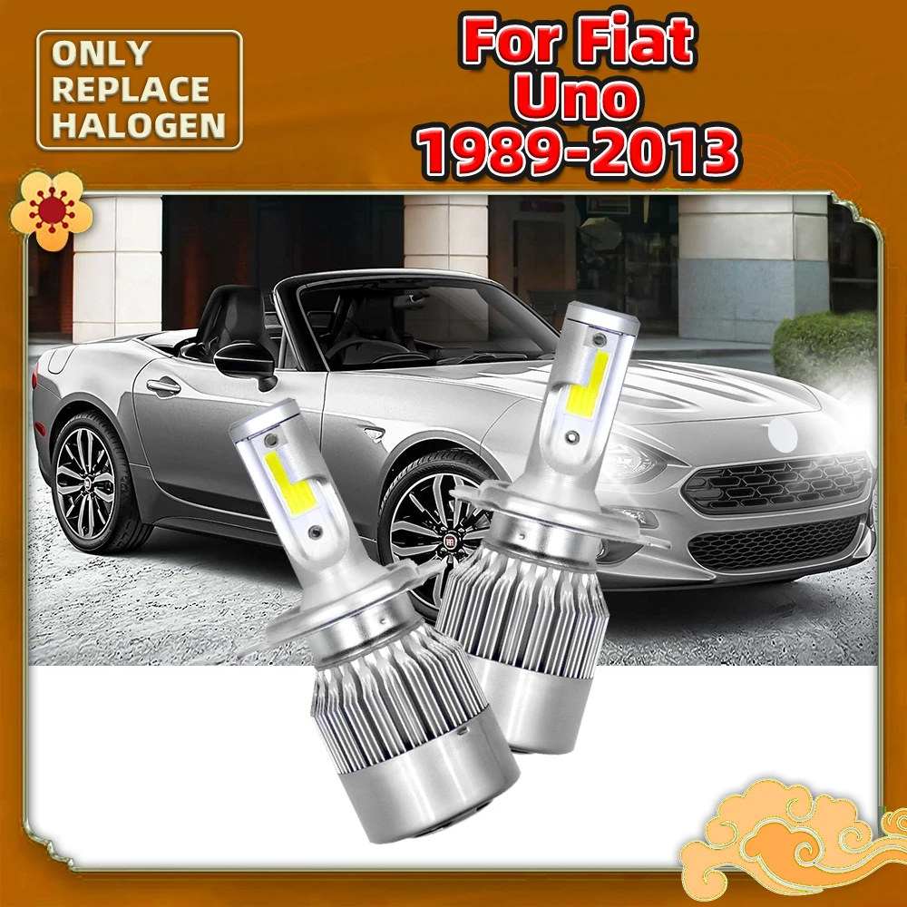 Фонари с диодами 12 В для автомобилей Fiat Uno 1989-2013 2012 2011 2010 2009 2008 2007 2006 2005 2004 2003 2002 2001