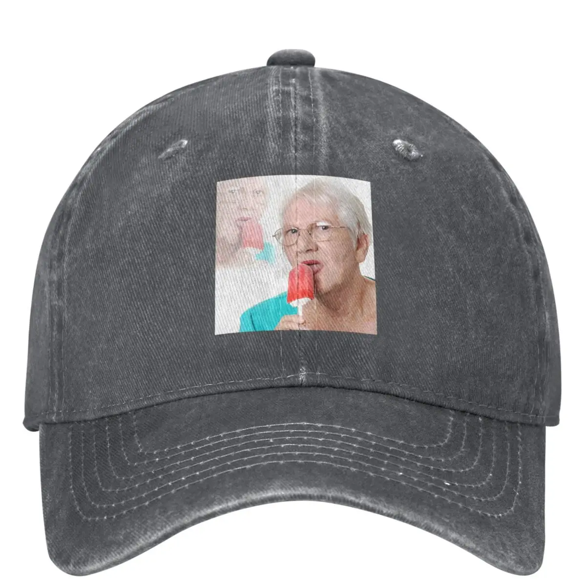 Бабушка хочет мороженого Lolly джинсовая бейсболка походная рыбалка шляпа