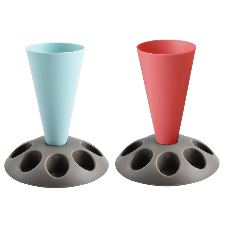 Подставка для сумки выпечки с 8 канавками хранения аксессуар дозирования крема