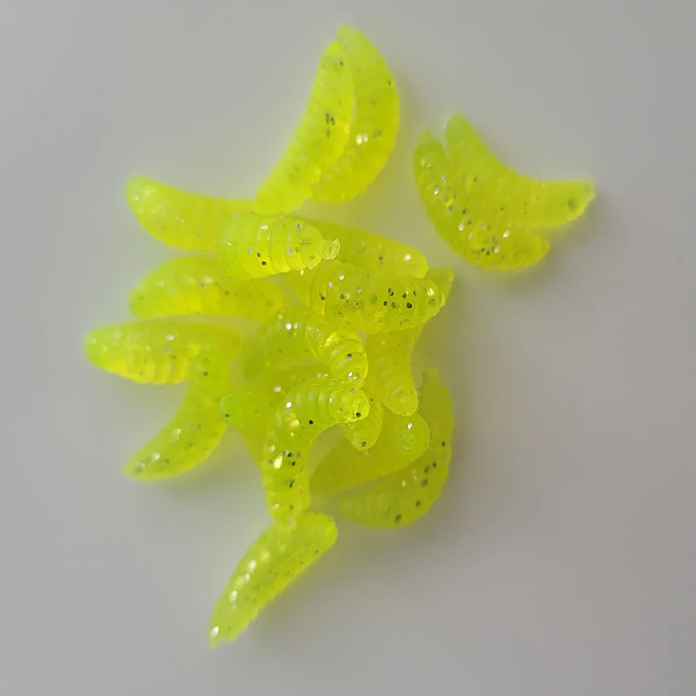 Рыболовная приманка акция 50 шт./100 шт. личинка мягкая рыболовная крючки черви с