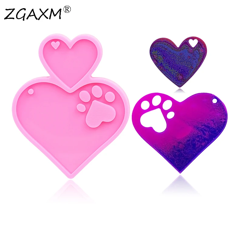 

Блестящая силиконовая форма LM 573-сделай сам в виде любовного сердца, медведя, шоколада, силиконовая форма, ювелирные изделия, глина, эпоксидн...