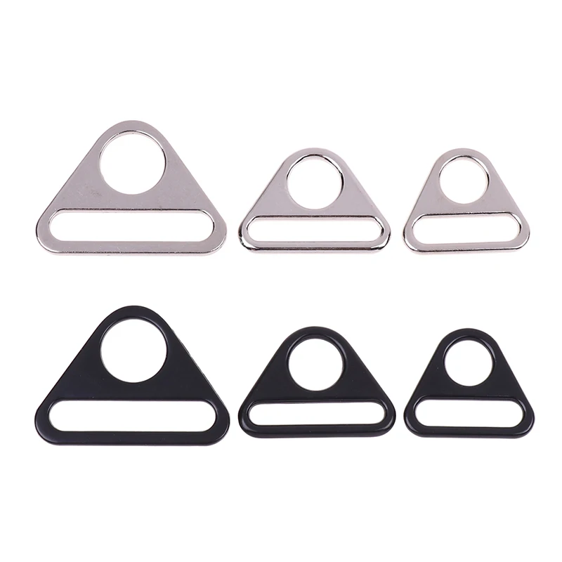 

Metal Thickened Durable Triangle O Dee Ring Buckle Loop Leather Craft Handbag Bag Purse Strap Belt Dog Collar Chain DIY